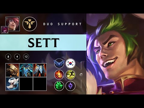 Sett Support vs Pantheon - KR Diamond Patch 25.22