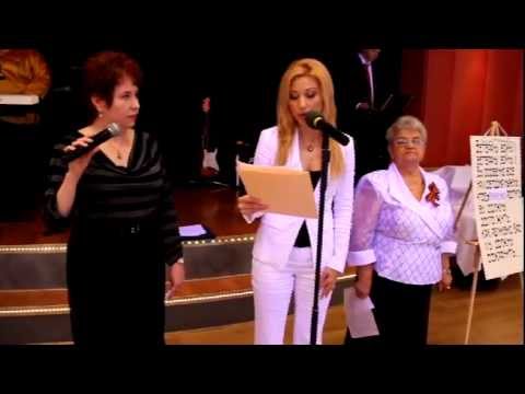 Lika Osipova on Celebration of Victory Day (video produced by Mark Mos)