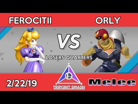 Tripoint Smash 49 - Losers Quarters - Ferocitii (Peach) Vs. ORLY (Captain Falcon)