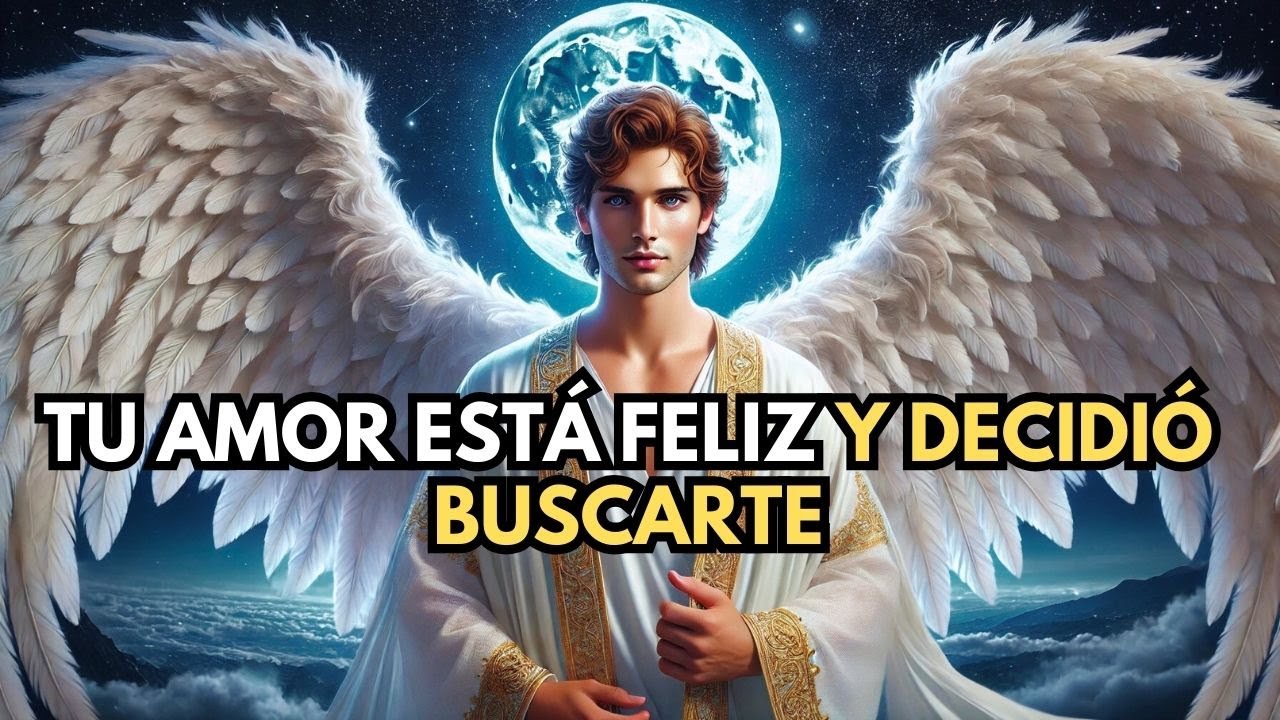 Tu amor se puso feliz porque recibió una confirmación del universo. Ahora va a buscarte el día...