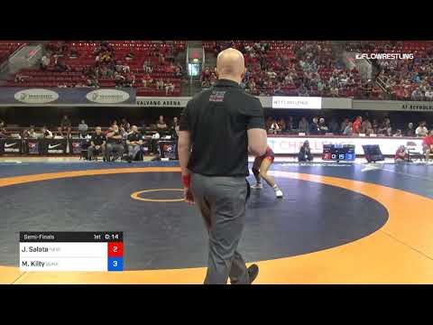 65 Kg Semifinal Julia Salata New York Athletic Club Vs Macey Kilty Sunkist Kids Wrestling Club