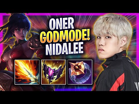 ONER LITERALLY GOD MODE WITH NIDALEE! - T1 Oner Plays Nidalee JUNGLE vs Viego! | Season 2024
