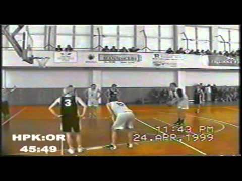 Orissaare vs HPK 75 : 73. Finaalseeria kolmas mäng. 1999.04.25