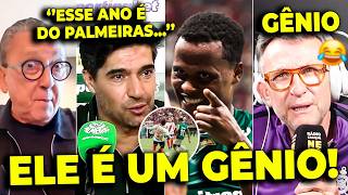 TÁ EM OUTRA ATMOSFERA! NETO E GALVÃO BUENO FORAM A LOUCURA COM O PALMEIRAS! ''É O MAIOR TÉCNICO...''