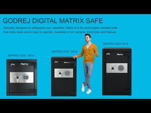 Godrej home safe locker matrix series available with key or ...