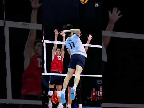 IN THE QUARTERFINALS: KOREA 🇰🇷U19 volleyball 🏐🏐 #sportzlanka #shorts #sports