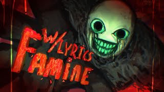 Cover art for starvation with lyrics