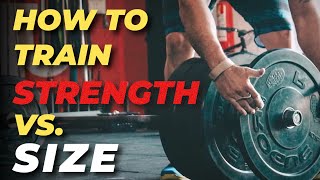 1750: How to Train for Size Vs. Strength