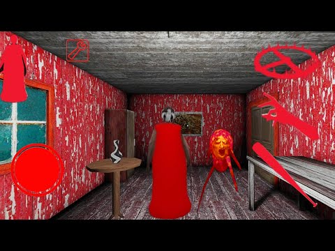 Granny Game Horror Escape Gameplay | Playing As Red Granny Mod #granny 
