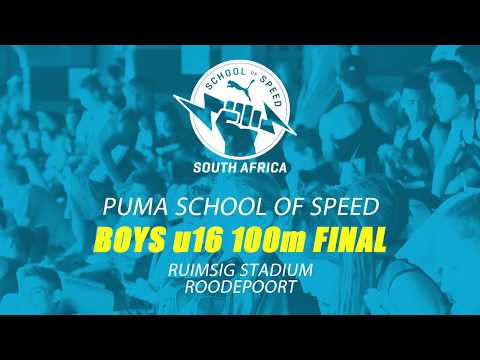 Boys u16 100m FINAL