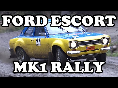 Ford Escort MK1 Rallying | Crash & Action