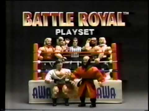 1986 AWA Wrestling Action Figures Commercial