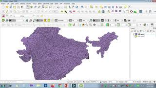 EXTRACTION OF STATES AND DISTRICT BOUNDARIES FROM SHAPEFILE IN QGIS 3.12