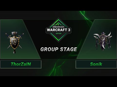 WC3 - ThorZaIN vs. Sonik - Groupstage - DreamHack WarCraft 3 Open: Summer 2021 - Europe