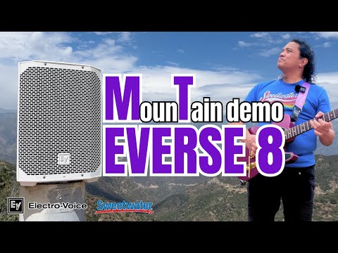 Electro Voice Everse 8 Mountain Demo!