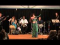 Art of the Belly performance by Amustela and Ishtar 2015 - Enta Omri.