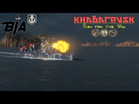 World of Warships- Khabarovsk- Flex for the Win (216,000 Damage)