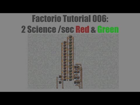 Factorio Tutorial 006: Automation and Logistic Science Pack
