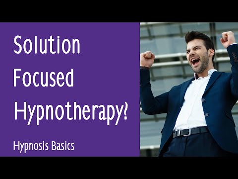 what is solution focused hypnotherapy?