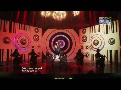 [HD] HyunA (4Minute) & JunHyung (BEAST) - Change @ Music Core