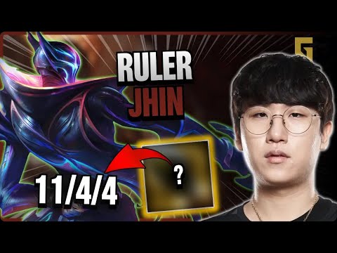 GEN Ruler BOTTOM Jhin vs Ashe | 15.6