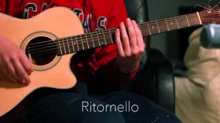 Gemitaiz bene -  guitar lesson W/GUITAR TAB