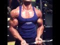 SuperFehd 11 days out from AC 2016, biceps curl