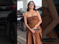 Sarvari Wagh Spotted At Airport Shorts Sarvari Shorts