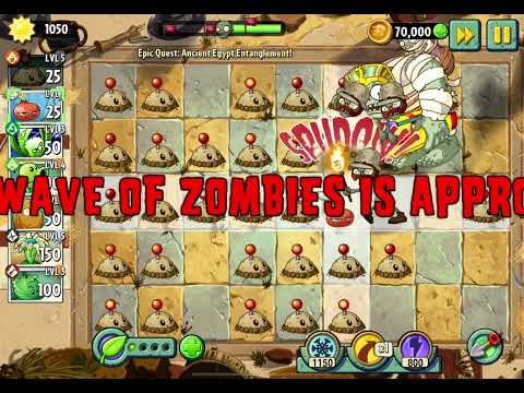 PvZ2 Epic Quest: Ancient Egypt Entanglement - Step 6