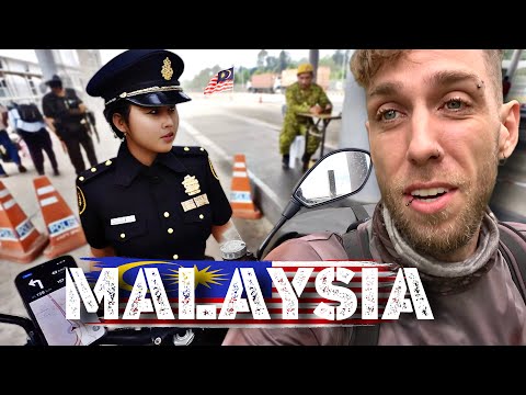 Malaysia Border is UNBELIEVABLE! (Leaving Thailand)