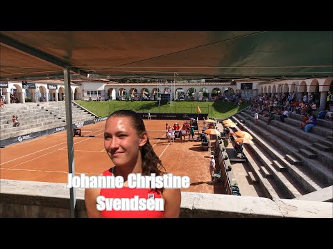 Fokus på Johanne Christine Svendsens indsats ved  Billie Jean King Cup 2024 i Oeiras, Portugal