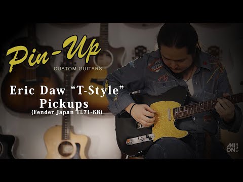 Eric Daw Custom Guitars "T" Style Pickups (Fender Japan TL71-68 BLK) / MION introduction