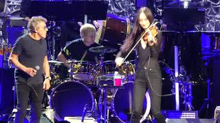 Video thumbnail of ""Baba O'Riley (Roger Gets Kiss from Violinist)" " The Who@Jiffy Lube Live Bristow, VA 5/11/19"
