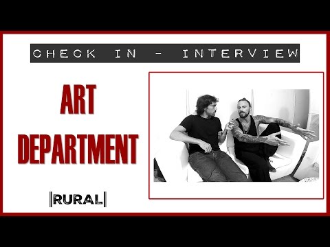 ART DEPARTMENT - JONNY WHITE Interview / Check In EP #06 / RURAL RECORDS