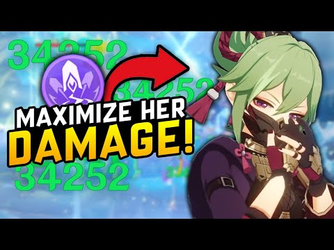 HOW TO MAKE KUKI DEAL TONS OF DAMAGE! Unlock Kuki's Hidden Potential with Hyperbloom! Genshin Impact