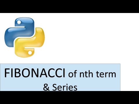 Python Tutorial 12 Python Program To Find The Fibonacci Series