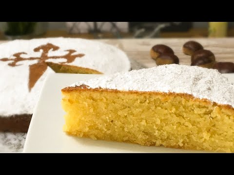 Tarta de Santiago fácil (sin harina) 🍰 Tarta de Almendras