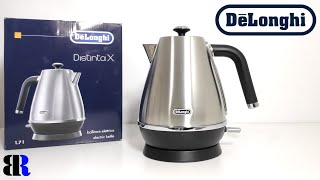 De'Longhi Electric Kettle Unboxing + Testing | De'Longhi Livenza Distinta X KBI2001M