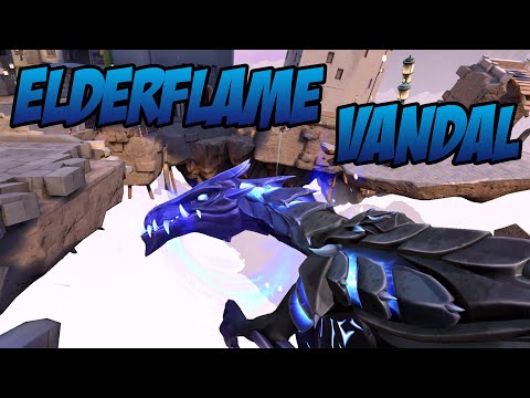 ELDERFLAME VANDAL SKIN GAMEPLAY (DARK) - VALORANT ELDERFLAME SKINS