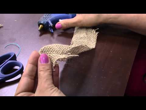 Mulher.com 11/02/2015 Tecnica porta chave com juta - Isa Perinotto - Parte 1