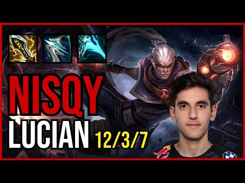 NISQY - LUCIAN vs. NEMESIS - ANIVIA Mid | EUW CHALLENGER | PATCH 10.25
