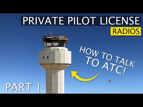 ATC Communications and Radio Basics | Talking to Air Traffic Control 1