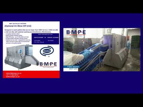 Nowicki Pallet Washer