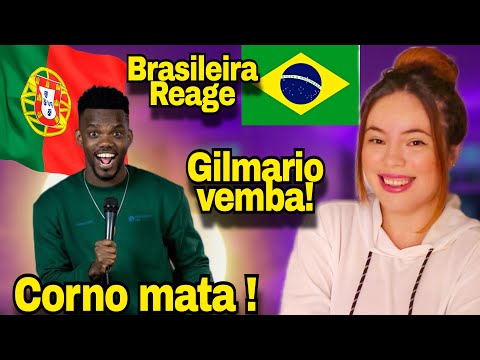 Laughing with Gilmário Vemba: Brazilian woman has fun with 'Cuckold Kills'! 😄🇧🇷 #ComedyReaction #...