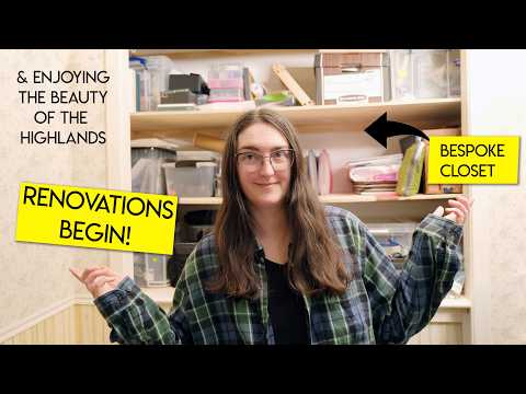 Starting my art studio renovations & Enjoying signs of spring