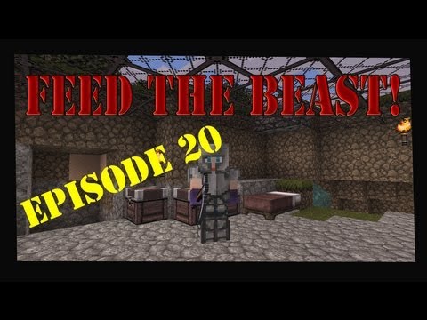 Minecraft 1.4.6 Feed The Beast Magic World Let's Play Squeezer Carpenter Apiary Ep 20