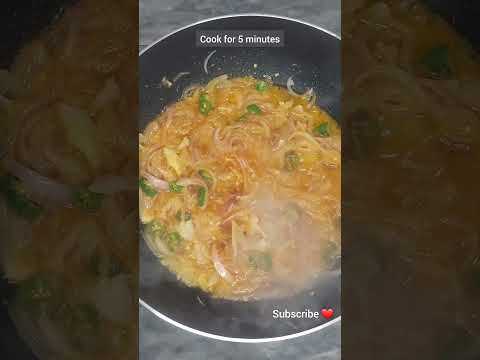 Egg and Onion Recipe | Anda Pyaz ka Salan #shorts #krunchbitee #recipe #trendingshorts #eggrecipe
