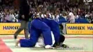 Judo Munich 2001 Demontfaucon (FRA) - Zviadauri (GEO)
