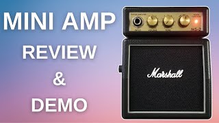 Video thumbnail for Marshall MS2 Mini Amp Review by GrowWithGuitar