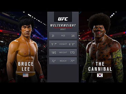 Bruce Lee vs. The Black Cannibal  (EA sports UFC 2)